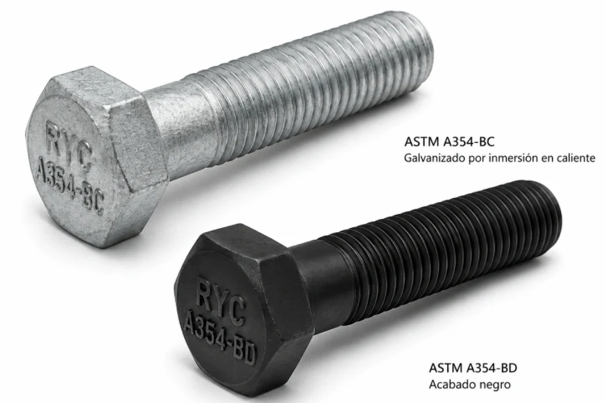 Pernos estructurales ASTM A354