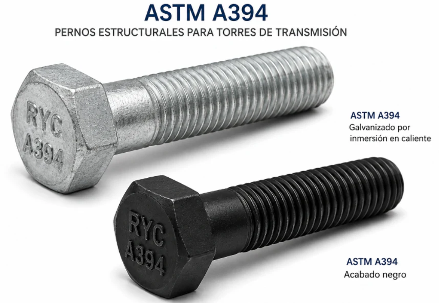 Pernos estructurales ASTM A394