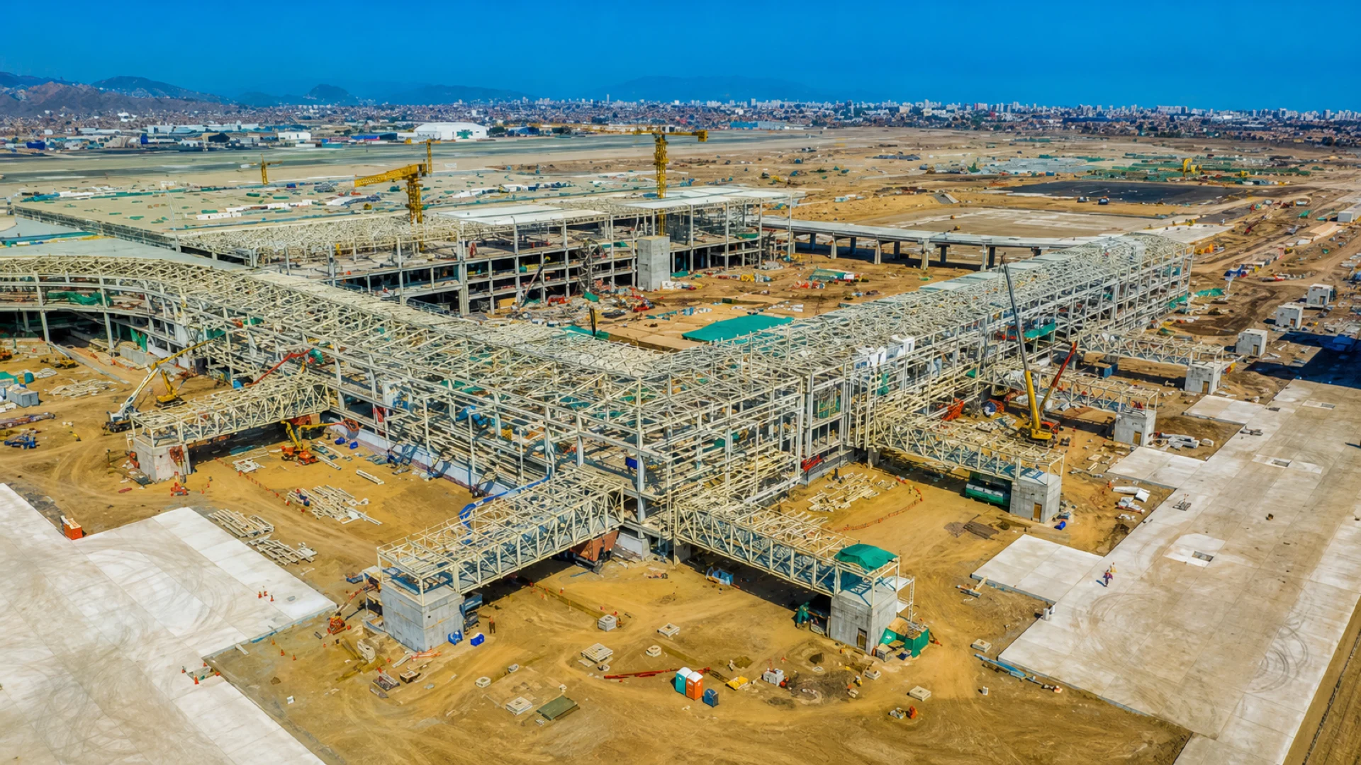 Vista del proyecto Nuevo Aeropuerto Jorge Chávez